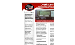 Model GEM GSMP - Potassium Magnetometer for High Precision and Accuracy Brochure