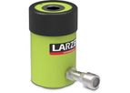 Larzep - Model SH01204 - 12 ton Capacity, 40 mm Stroke, Single-Acting, Hollow Plunger Hydraulic Cylinder