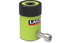 Larzep - Model SH01204 - 12 ton Capacity, 40 mm Stroke, Single-Acting, Hollow Plunger Hydraulic Cylinder