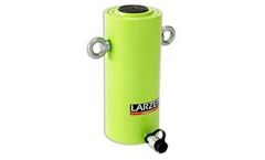 Larzep - Model SPR Series - Low Height Single Acting Cylinders, High Tonnage