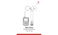 WR-3 Plus Wireless Anemometer - User Guide