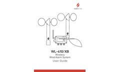 Scarlet  - WL-410/XB - Wireless Wind Alarm System - User Guide