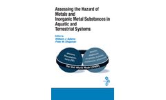 Assessing the Hazard of Metals and Inorganic Metal Substances in Aquatic and Terrestrial Systems