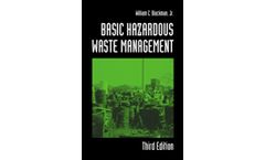 Basic Hazardous Waste Management, Third Edition