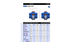 ACOFLEX - Model AT Series - Conical Bushing Coupling Specifications Brochure