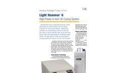 Noblelight - Model Amba - UV Curing Lamp - Brochure