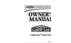 Shur-Co - Cable-Lok - Grain Cart - Manual