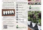 Monarch Nursery Pots - Model 121 - 4 inch Nursery Pot