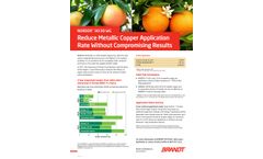 Brandt - Model Nordox-OMRI - Water Soluble Copper Fungicide -Brochure