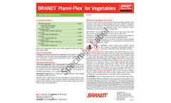 Brandt - Model Manni-Plex - Foliar Nutrient  -  Brochure