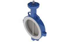 TTV Colossus - PTFE Double Eccentric Wafer Butterfly Valves