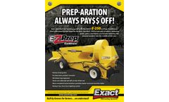 Exact - Model E250 E-Z Prep - Conditioner - Brochure