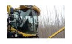 Harvesting trials in Northern Spain Video