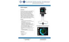 CST - Model BTEX - Aromatic Hydrocarbons Analyzer - Brochure