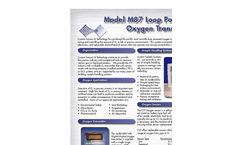 CST - Model M87 - Loop Powered Oxygen Transmitter Brochure