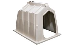 Hampel Calf-Tel - Compact Outdoor Calf Hutch