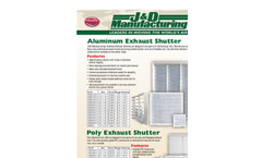  	J&D Manufacturing - 24 Volt DC Barn Curtain System - Brochure