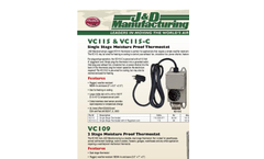 J&D Manufacturing - Model AirBlaster - Circulation Fan - Brochure
