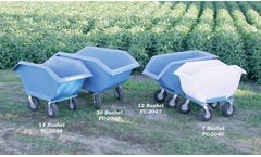 PolyDome - Model FC-2048 - 14 Bushel Feed Cart W/ 10 Inch Wheels