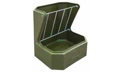 PolyDome - Model PD-2919 - Wall Hanging Hay Feeder