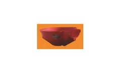 PolyDome - Model PD-2140R - Grain Auger Hopper Red