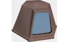 PolyDome - Model PD-2220B - Hexagon Dog House 38 X 43 X 24 Inch Tall