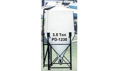 PolyDome - Model PD-1230 - 3.5 Ton Bulk Bin