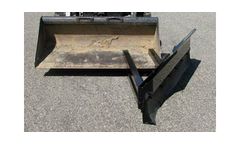Feed Alley - Model M-905 - Bucket Mount Feed Scrapers