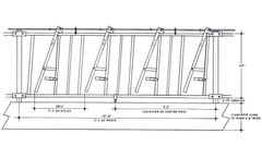 Vandenberg - Model 4-Hole Cow 10ft. Panel - Stanchions - Locking Head Gates