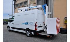 Model ForSte 15VTJ - Telescopic Aerial Platform Mounted on Van