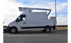 Model ForSte 12VT Tronquee - Telescopic Aerial Platform Mounted on Van