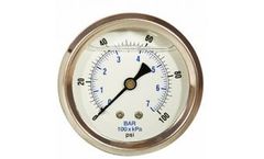 Zenport Zen-Tek - Model BLPG100 - Glycerin Liquid Filled Pressure Gauges