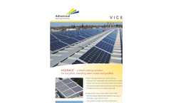 Vicerack - Model II - Tilted Racking Solution - Datasheet