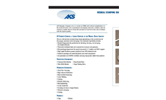 Medical Stamping Product Brochure