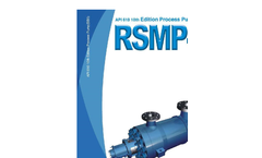 Model RSMP-B Series - Horizontal Double Casing Multistage Pump Brochure