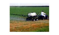Model ATT-100-WB-H-4H-HC 100 Gallon - Walking Beam Trailer Sprayer