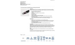 Model 600V - Two Conductor Aluminum Jacketed MC Cable and Grounding Conductor - Datasheet