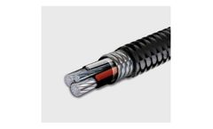 Model 600V - Two Conductor Aluminum Jacketed MC Cable and Grounding Conductor
