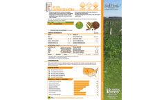 Soil First - Model SF 101 - Cover Starter Cover Crop Mix - Datasheet