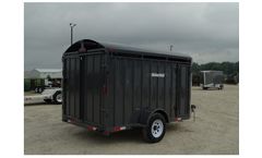 Weberlane - Model WLCT 12-S - 12` Single Axle Cattle Trailer