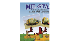 Bale Clamps - Model 1028-s - Large Bale Loader Brochure