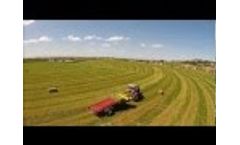 Mil-Stak Pull Type PT 2014 Large Bale Stacker Video