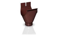 Boehme - Funnel-Shaped Hook-In Gutter Outlets