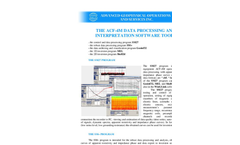 ACF-4M - Data Processing and Interpretation Software Tools Datasheet