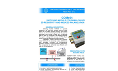 AGCOS - COMx64 - Switching Module for Shallow Depth 2D Resistivity and Induced Polarization Imaging Datasheet