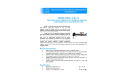 HTRI-1/30/1 (A, B, C) - Precision Field Tripod With Thermal Protection For Horizontal Magnetic Sensor Brochure
