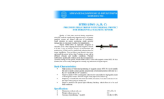 HTRI-1/50/1 (A, B, C) - Precision Field Tripod With Thermal Protection For Horizontal Magnetic Sensor Brochure