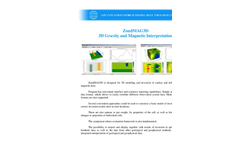 ZondMAG3D - 3D Gravity and Magnetic Interpretation Software Brochure
