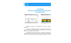 ZondSP2Dp - Electric Self Potential Data Interpretation Software in Polygonal Way Brochure