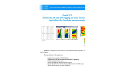 ZondCHT - Resistivity, IP and EM logging 2D Data Interpretation Software Brochure